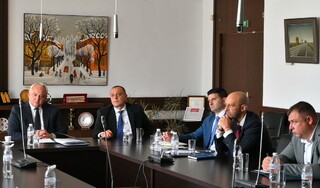 Среща на ръководството на МВР, АМВР и Axon се проведе в Академията