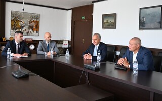 Ръководството на Академията на МВР проведе работна среща с посланика на Република България в Косово