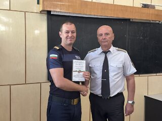 20 служители на РДПБЗН-Видин са наградени по случай професионалния празник, отбелязван на 14 септември