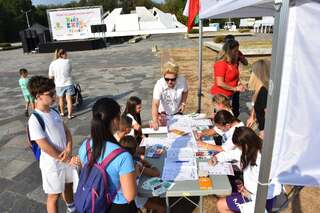 Деца подаваха тестови сигнали на телефон 112 на Kids Expo Plovdiv