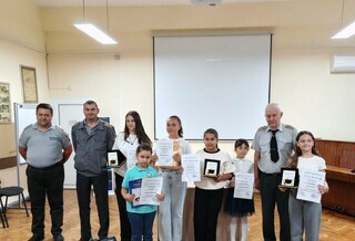 В Силистра наградиха областните победители от конкурса за рисунка „С очите си видях бедата“