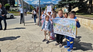 Сирени и детски призиви за отговорно поведение на пътя прозвучаха в Смолян по повод 17 септември – Деня без загинали на пътя