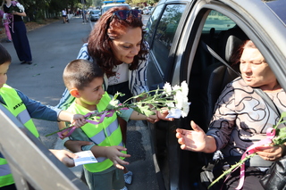 Видинските полицаи подкрепиха детска инициатива в рамките на кампанията Дни на безопасността (ROADPOL Safety Days)