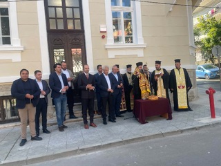 Реновираната сграда, която е предоставена на отдел „Разследване“ на ОДМВР – Кюстендил, откриха днес ст. комисар Васил Йоцов - директор на ОДМВР,  и кметът на Кюстендил инж. Огнян Атанасов