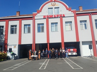 Днес бе официално открита реновираната сграда на Регионална дирекция „Пожарна безопасност и защита на населението“ и Районна служба „Пожарна безопасност и защита на населението“ - Стара Загора