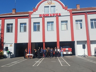 Днес бе официално открита реновираната сграда на Регионална дирекция „Пожарна безопасност и защита на населението“ и Районна служба „Пожарна безопасност и защита на населението“ - Стара Загора