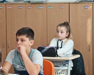 Урок по пътна безопасност с ученици от НУ "Васил Левски" Габрово