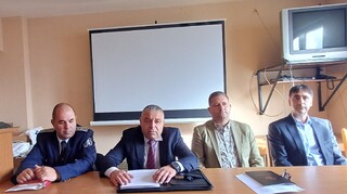 Директорът на ОДМВР-Стара Загора старши комисар Димитър Машов представи днес пред състава новия началник на РУ-Казанлък главен инспектор Георги Костадинов