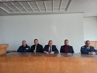Директорът на ОДМВР-Стара Загора старши комисар Димитър Машов представи днес пред състава новия началник на сектор „Охранителна полиция“ в Първо РУ Стара Загора главен инспектор Георги Найденов