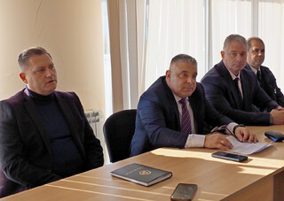 Директорът на ОДМВР-Стара Загора старши комисар Димитър Машов представи днес пред състава новия началник на Второ РУ-Стара Загора главен инспектор Йордан Попов