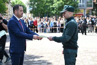 127 стажанти от Главна дирекция „Гранична полиция“ положиха днес тържествена клетва