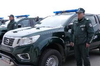 Днес Главна дирекция „Гранична полиция“ получи 149 нови патрулни и специализирани автомобила 