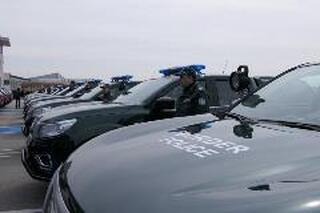 Днес Главна дирекция „Гранична полиция“ получи 149 нови патрулни и специализирани автомобила 