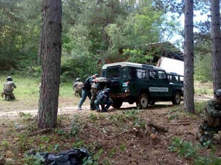 Днес на ГКПП Илинден се проведе демонстрация на силите за специални операции на България и Гърция