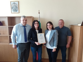 Сектор „Измами“ – ГДНП е отличен с грамота от Центъра за правоприлагане в Югоизточна Европа (SELEC)