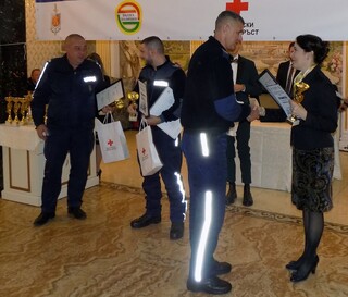 Румен Евтимов от ОДМВР - Перник е тазгодишният носител на индивидуалния приз „Пътен полицай на годината“