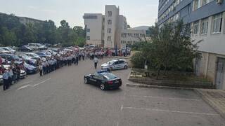 В памет на полицаите Атанас Градев и Йордан Илиев