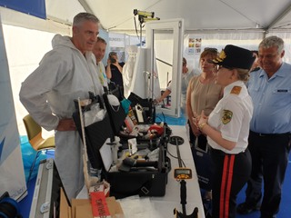 Road safety prevention has become part of the police experience exchange program with Rhineland-Palatinate 