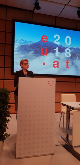 The Child Police Station Project of the National Police General Directorate was Presented at a Forum in Vienna 