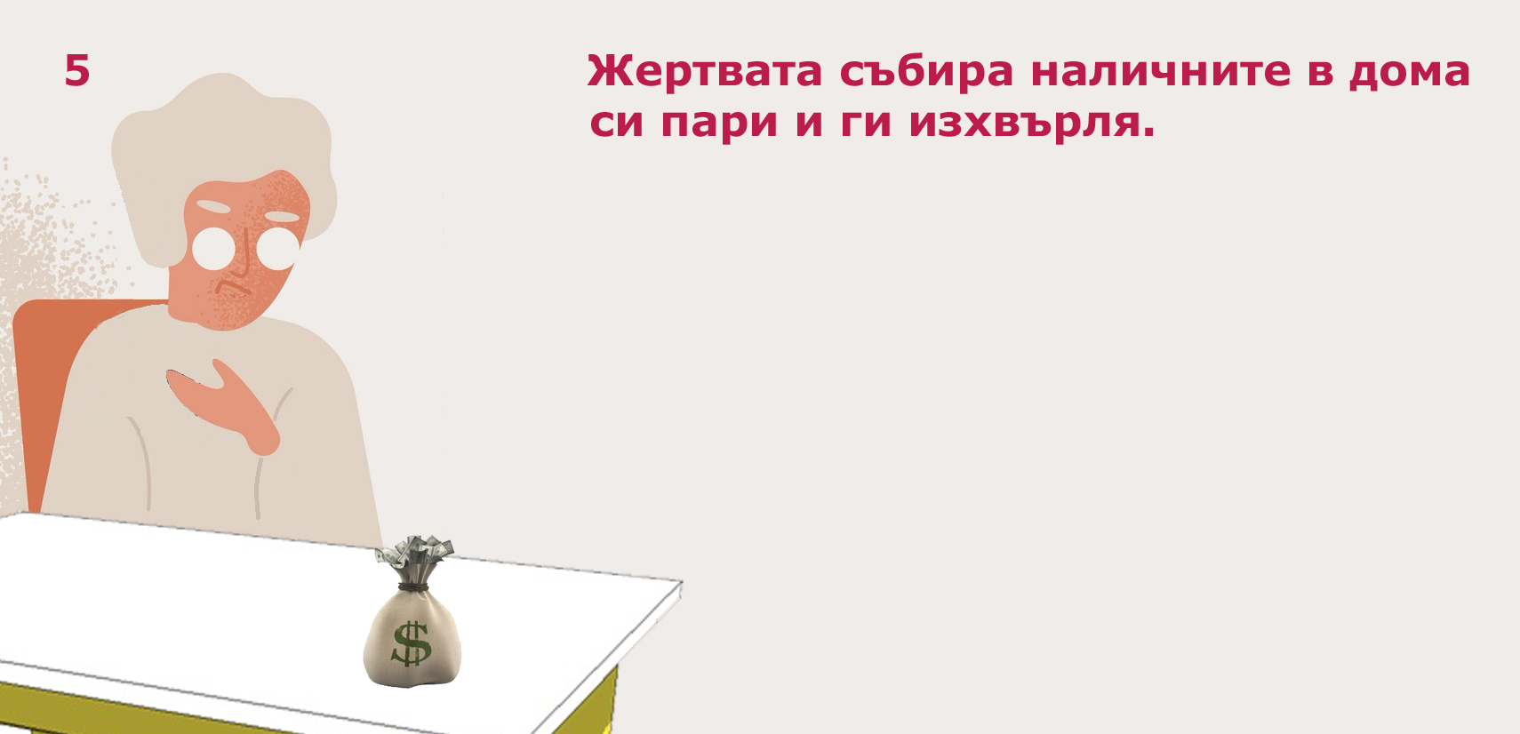 Измама, стъпка 5