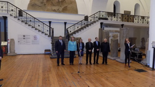 More than 300 historical exhibits, saved by the Ministry of Interior, are exhibited in the National Archeological Institute