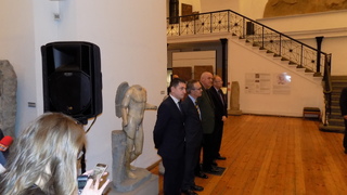 More than 300 historical exhibits, saved by the Ministry of Interior, are exhibited in the National Archeological Institute
