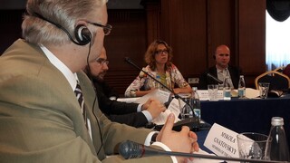 Ръководни служители на ГД"Национална полиция" участват в кръгла маса по теми свързани с полицейската дейност и правата на човека