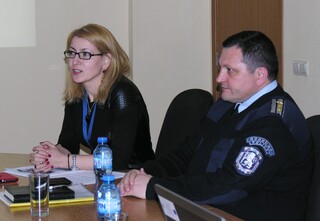 Курсанти от Факултета по полицейски дейности в Хан на посещение в Главна дирекция „Национална полиция“