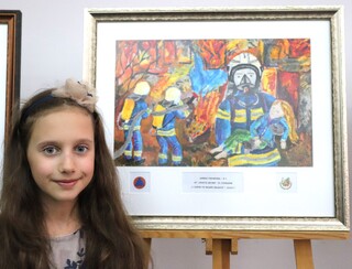 Награждаване на победители в конкурса за детска рисунка „С очите си видях бедата” – 2024 г.