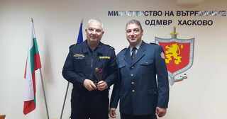 Регионална дирекция "Пожарна безопасност и защита на населението" в Хасково с нов директор