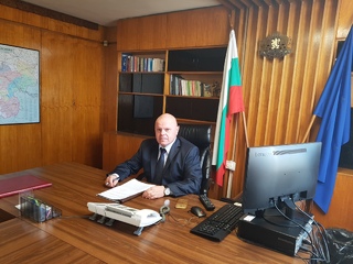 Поздравление на Директора на ОД на МВР-Хасково по случай професионалния празник на МВР - 5 юли
