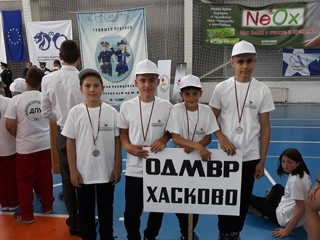 Детският отбор на СУ „В.Левски“ Хасково зае второ място в националното състезание на доброволците от Детско полицейско управление  ​