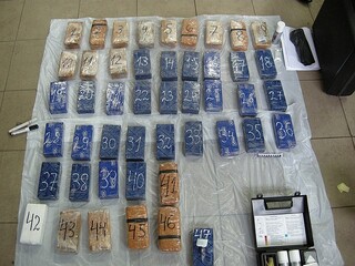 Близо 47 кг хероин са иззети на територията на ОДМВР-Хасково в рамките на последните два дни
