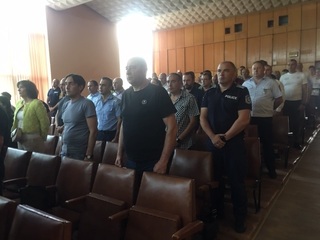 Тържество в ОДМВР по случай 145 г от създаването на МВР и професионалния празник на служителите
