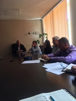 Работна среща на ръководството на ОДМВР и  ръководството на местната власт на общините Рила и Кочериново