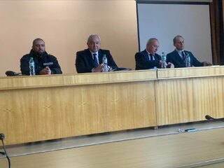 Вицепремиерът и министър на вътрешните работи Иван Демерджиев бе гост на годишния отчет за работата на ОДМВР – Кюстендил