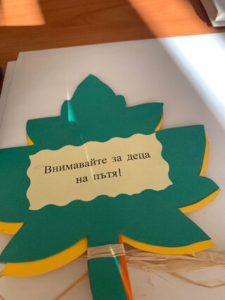 Внимание: Пазете децата на пътя!