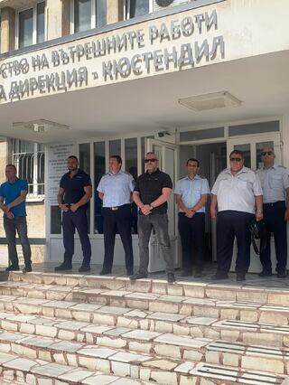 Почит към загиналите полицаи Атанас Градев и Йордан Илиев