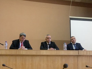 Главният секретар на МВР гл. комисар Петър Тодоров представи днес новия директор на ОДМВР -Кюстендил