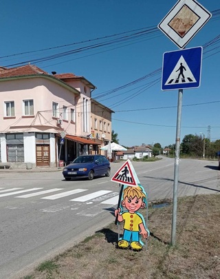 Деца от село Йоглав призоваха водачите на превозни средства за повишена бдителност на пътя