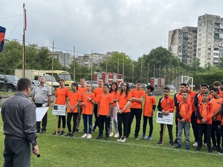 Възпитаниците на ОУ „Христо Никифоров“ спечелиха  общинския етап на състезанието на МПО "Млад огнеборец"
