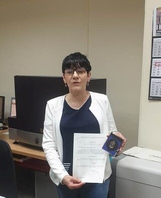 Високо отличие за началник сектор "Български документи за самоличност" при ОД МВР-Ловеч