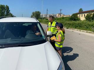 Деца призоваха водачите на моторни превозни средства за повишена бдителност на пътя по време на лятната ваканция