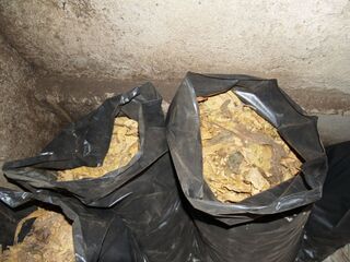 Около 100 кг насипен тютюн без български акцизен бандерол е иззет от лек автомобил в ломското село Пишурка