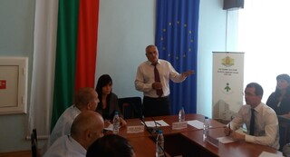 Министър Радев проведе работна среща с ръководния състав на ОДМВР Монтана и с кметовете на областта