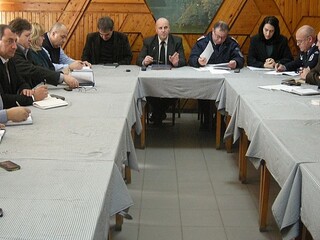  Работно съвещание в ОД МВР Монтана във връзка с подобряване на служебната работа по основните приоритети на дейност на МВР