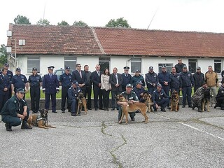Тържествено награждаване на победителите от Деветия национален преглед за водачи на служебни кучета „Берковица 2014 г.”