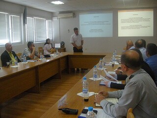 Делегация от националната академия за обучение на пожарникари от Израел посети Учебния център на Главна дирекция ”Пожарна безопасност и защита на населението” в гр. Монтана 