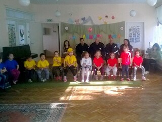  За пета поредна година бе открита новата учебна година в Детската полицейска академия на ЦДГ „Светулка” в гр. Лом