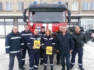  Двама служители на РД ПБЗН Монтана са победители в областното ниво на Националния конкурс “Пожарникар на годината 2015”